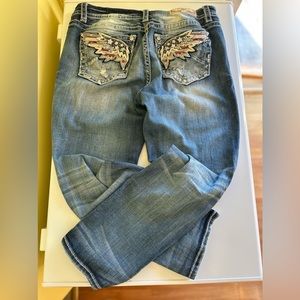 Miss Me, Size 31, Capris Style, Jeans